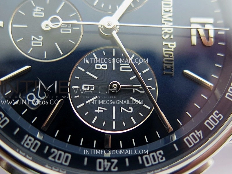 Code 11.59 Chrono 26393 SS APSF 1:1 Best Edition Blue Dial On Black Leather Strap Super Clone SA4401